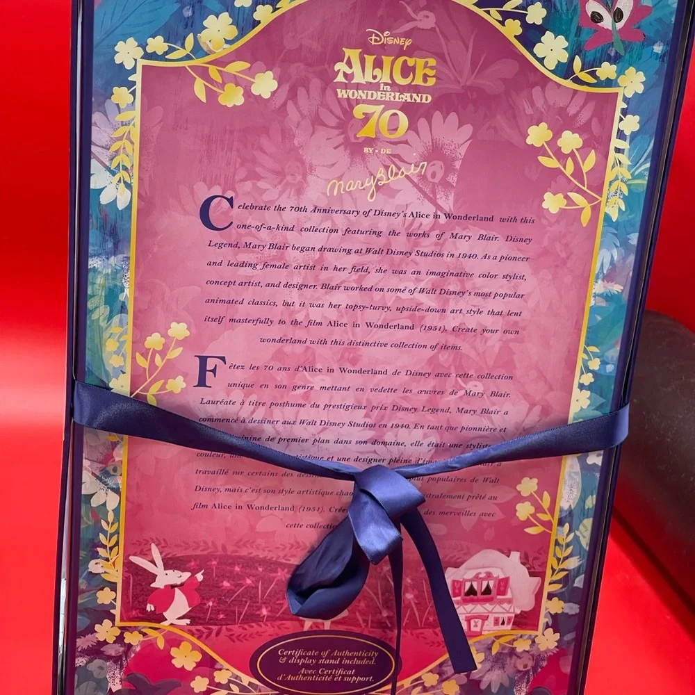 Disney Alice in Wonderland Limited edition Doll - Picture 8 of 8